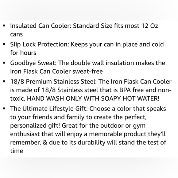 NWT - Iron Flask - Picture 9 of 10